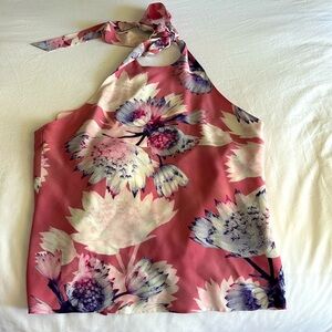 Intermix Silk Halter Top